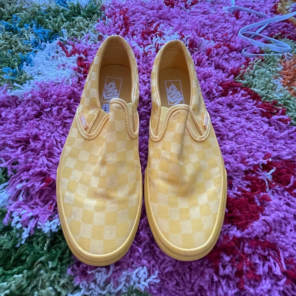 Yellow Slip On Vans